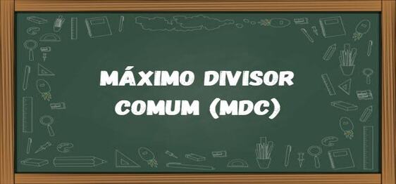 Uma solução com M.D.C