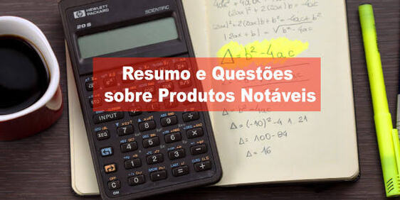 Uma questão com produtos Notáveis